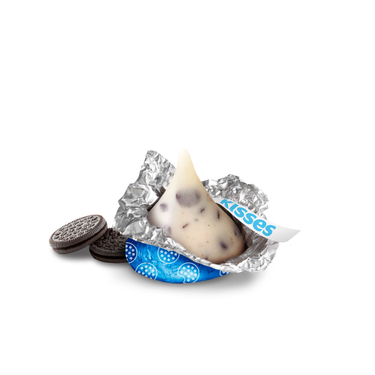 HERSHEY’S KISSES Cookies N Crème Miniatures 10oz Candy Bag - THE HERSHEY COMPANY