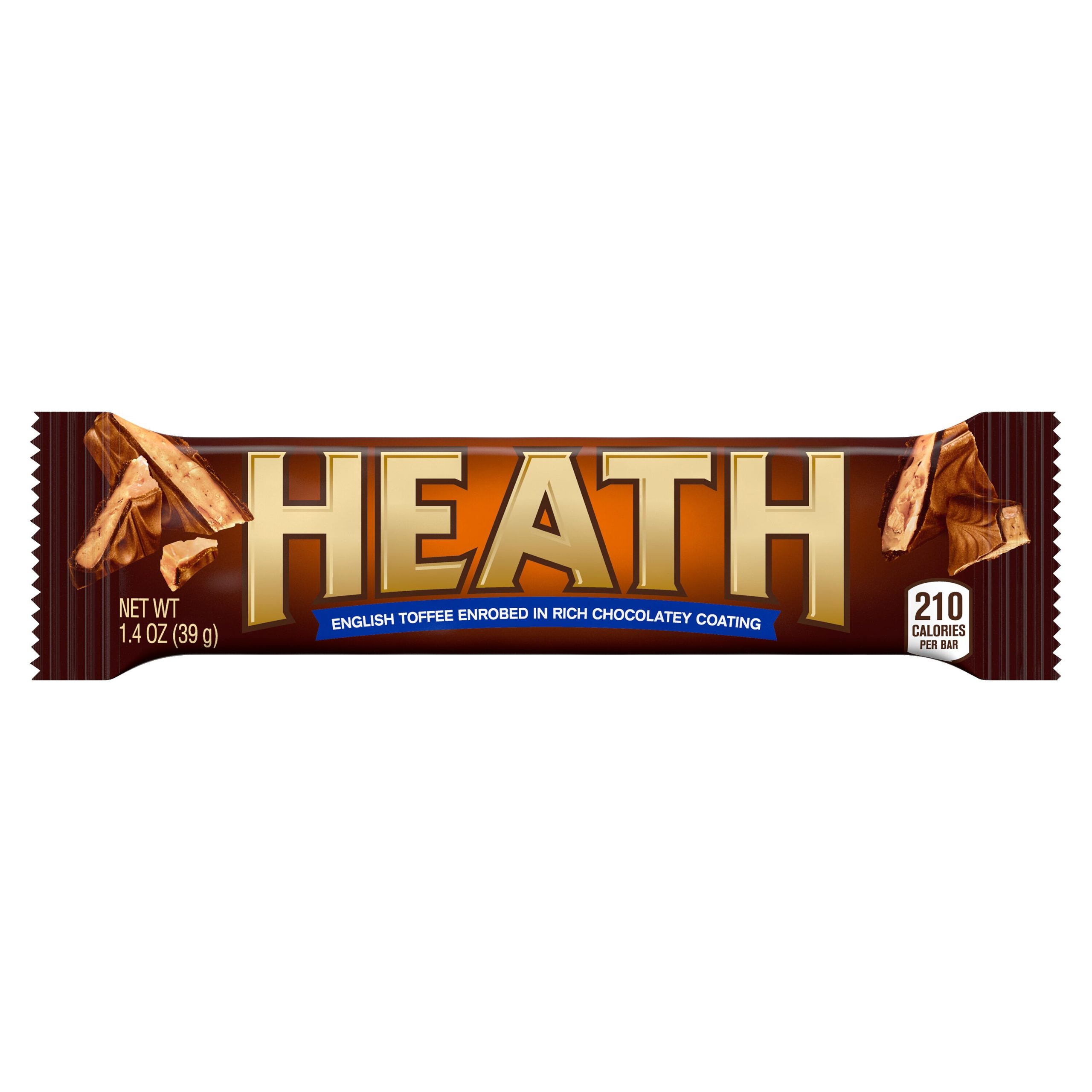 HEATH Chocolatey English Toffee Candy Bars, 1.4 oz (18 Count) - THE HERSHEY COMPANY