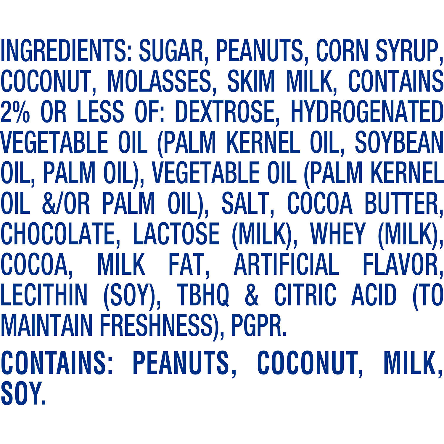 ZAGNUT Peanut Butter and Coconut Candy Bars, 1.51 oz (18 Count) - THE HERSHEY COMPANY