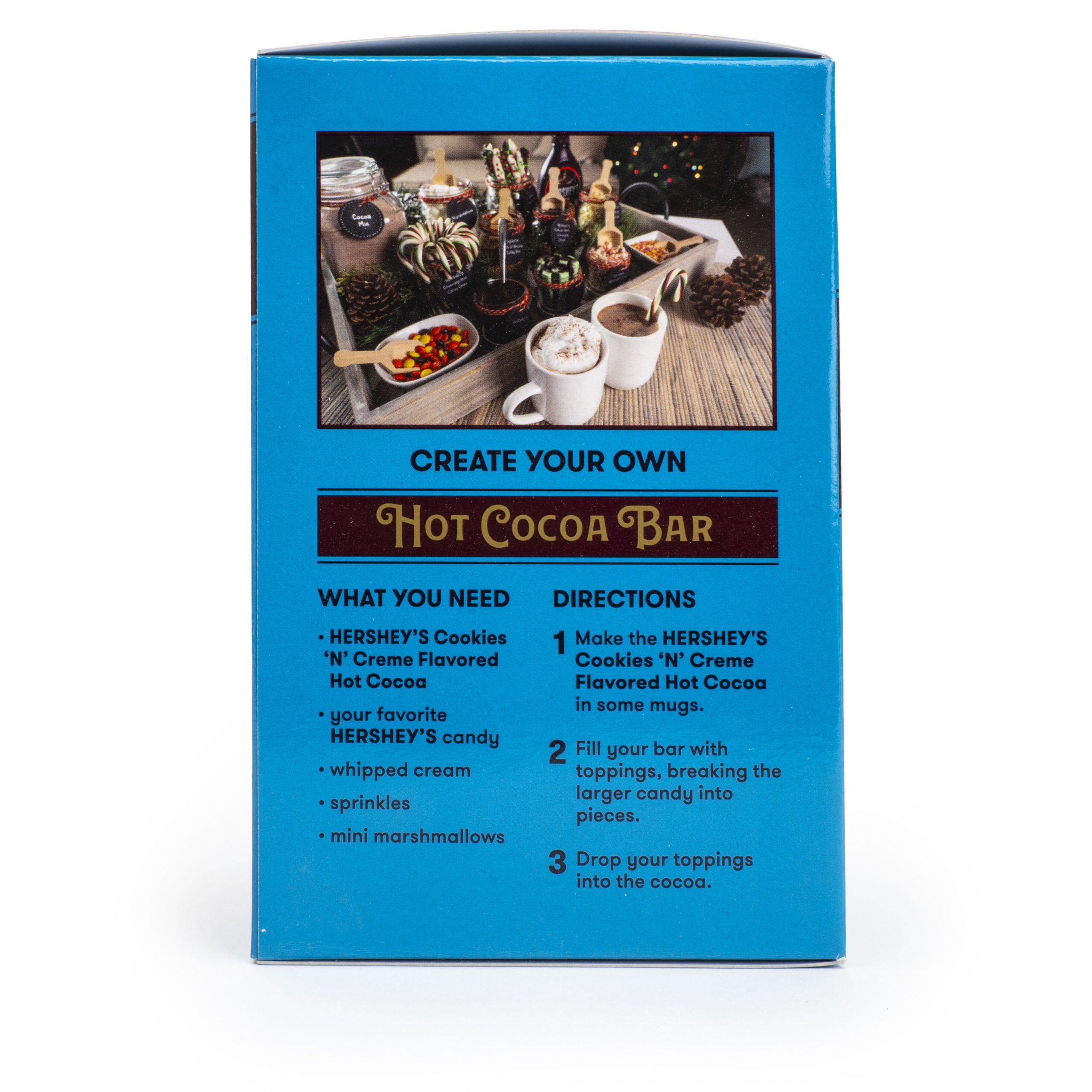 HERSHEY’S Cookies ‘n’ Cream Hot Cocoa Mix, 0.88oz (6 Count) - THE HERSHEY COMPANY